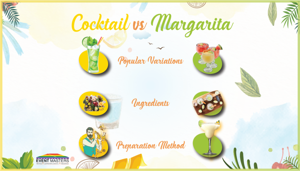 Cocktails and Margaritas: All You Need to Know | Event Masters