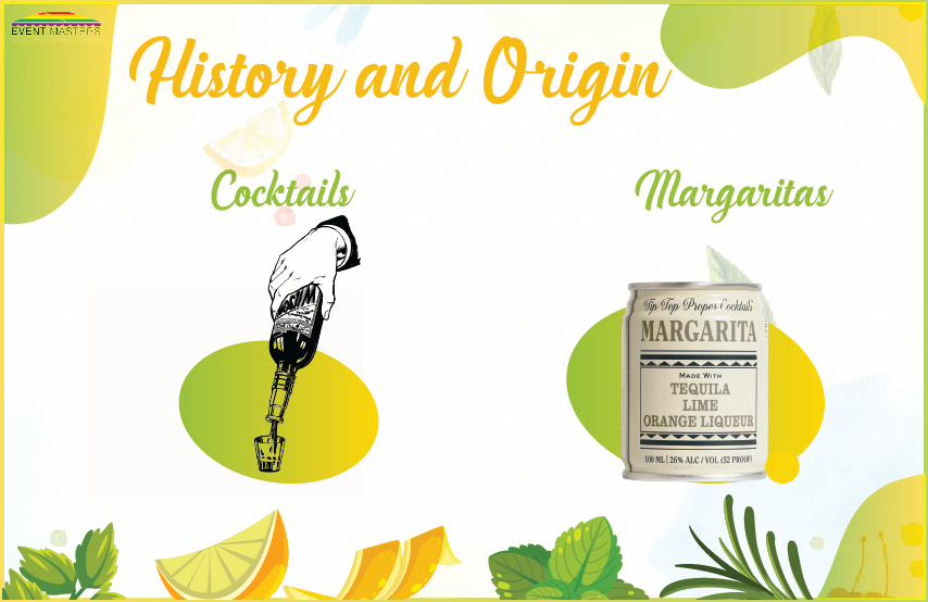 History and Origin of Cocktails and Margaritas | Event Masters