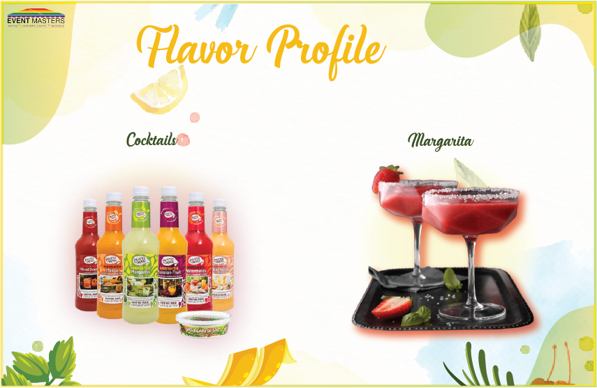 Flavor Profiles of Cocktails and Margaritas | Event Masters