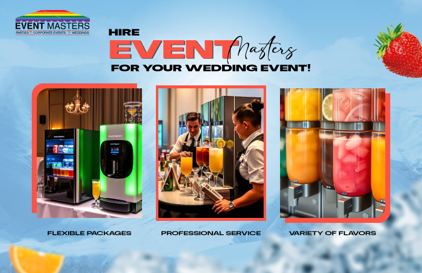 Hire Event Masters for Your Wedding Event! | Event Masters