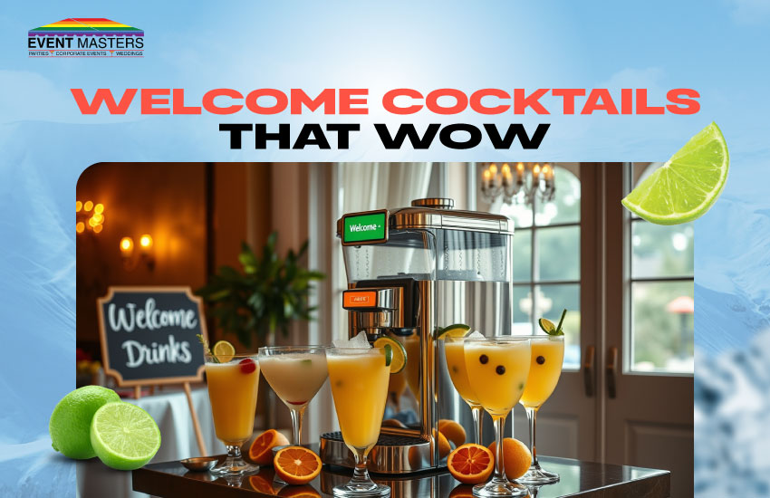 Welcome Cocktails That Wow