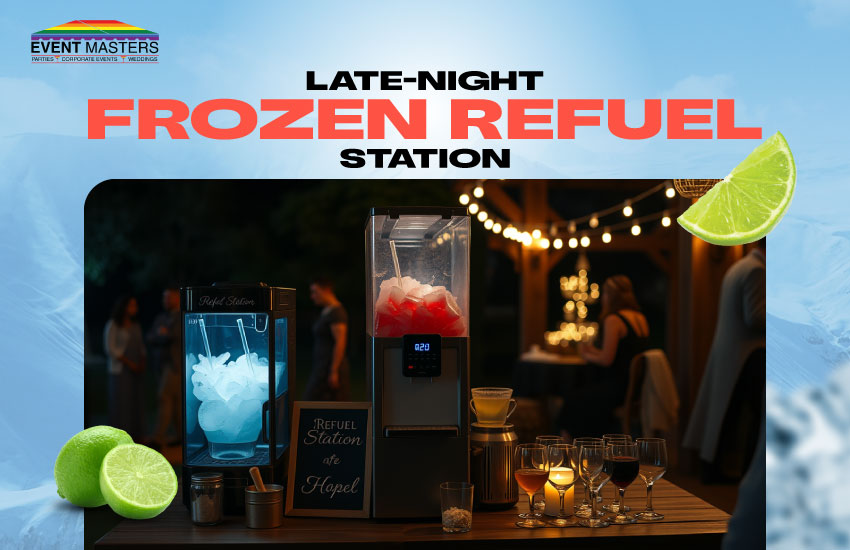 Late-Night Frozen Refuel Station