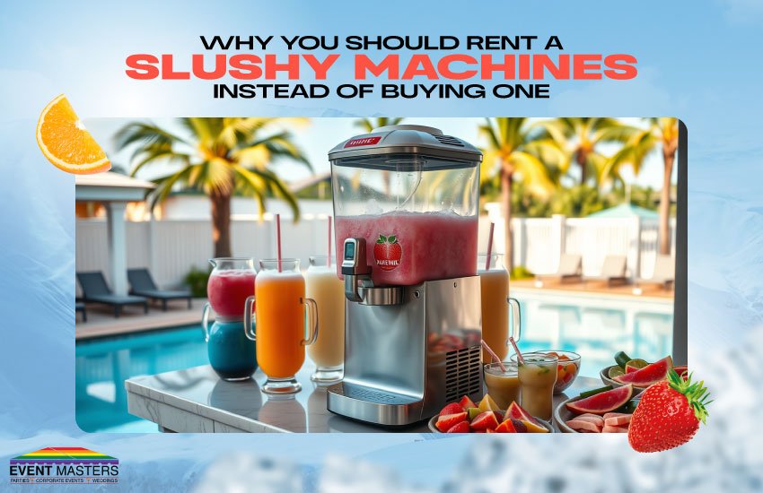 Why You Should Rent a Slushy Machine Instead of Buying One